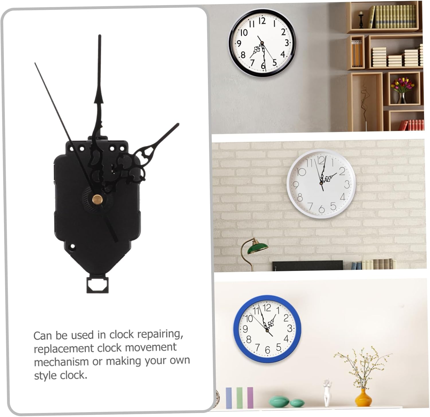 Clock Making Kit Precision Plastic Clock Mechanism