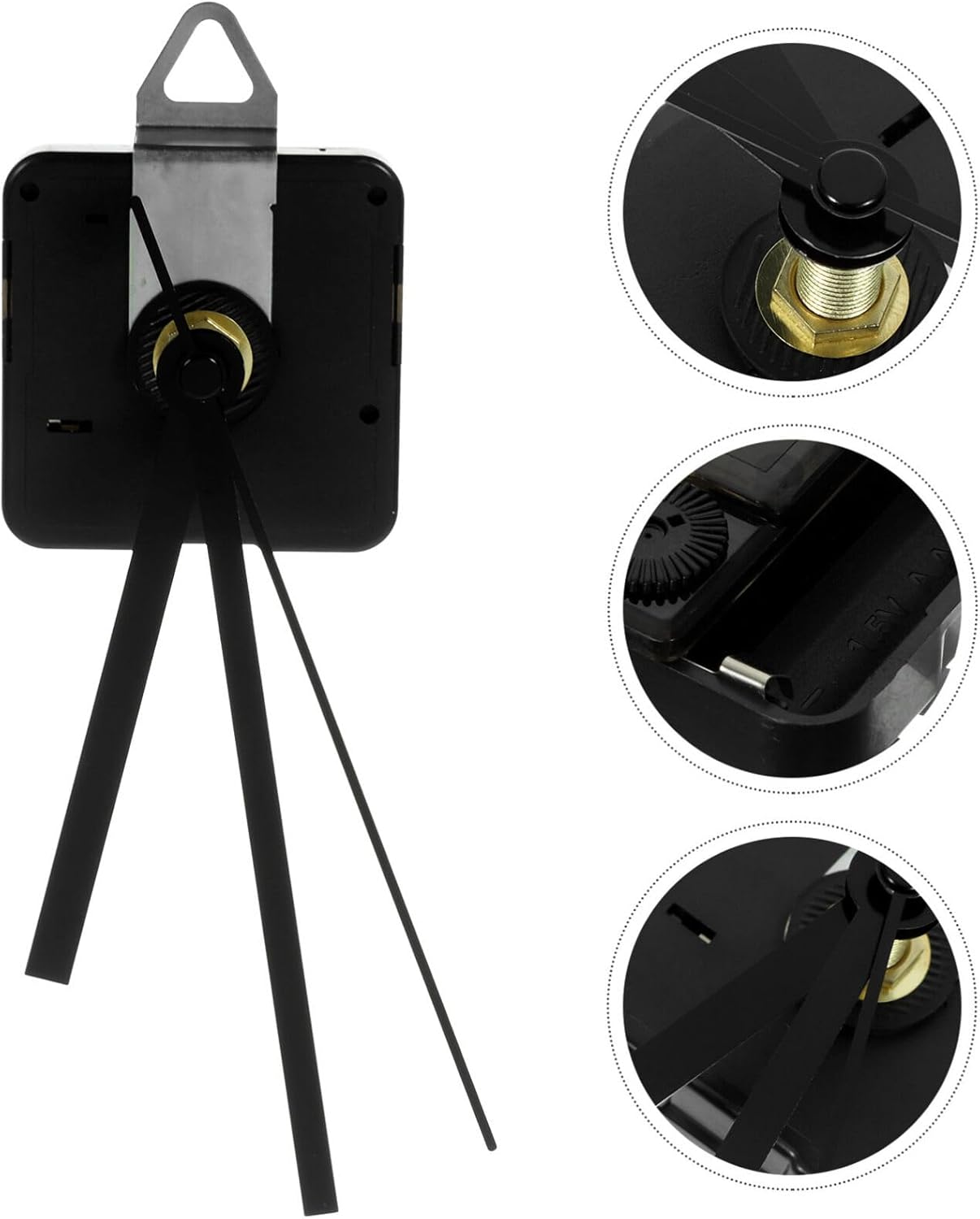 Uonlytech 4 Set Wall Clock Mechanism Replacement Parts
