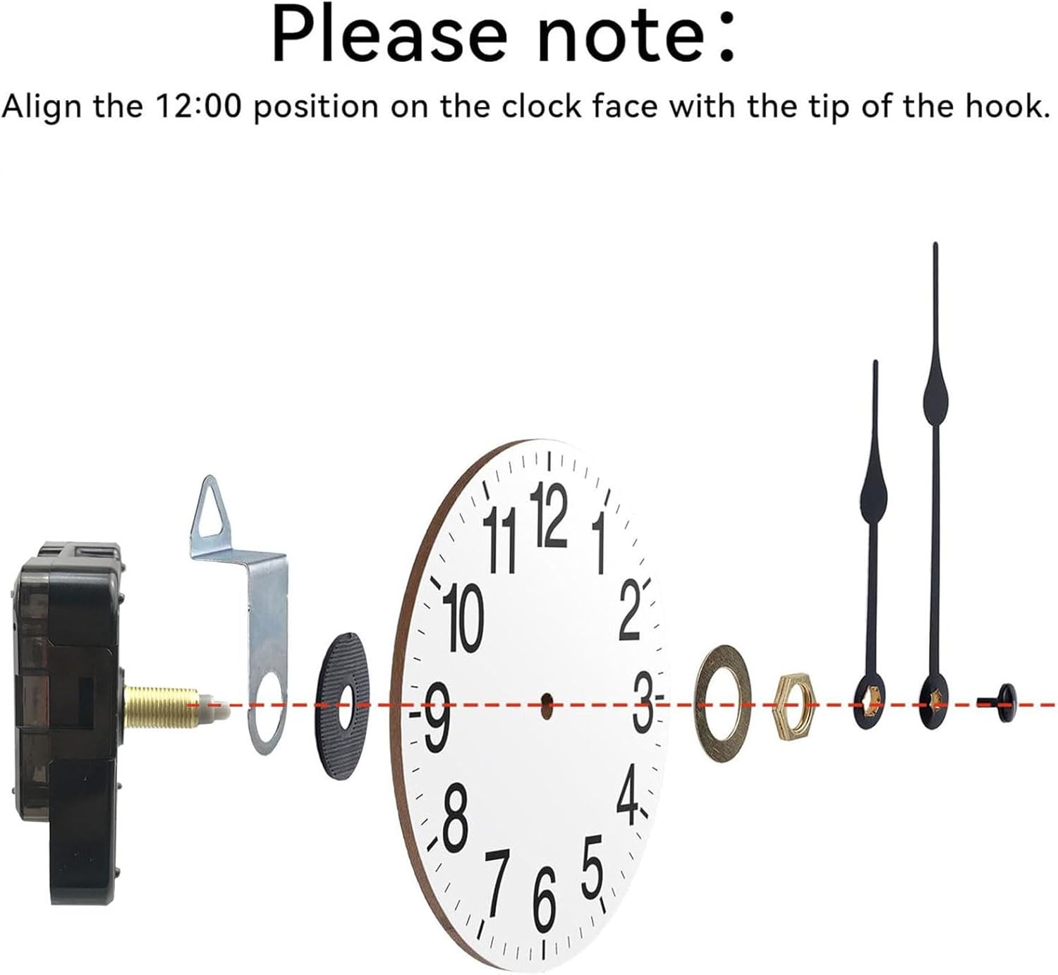 3-Piece Clock Movements for Wall Clocks