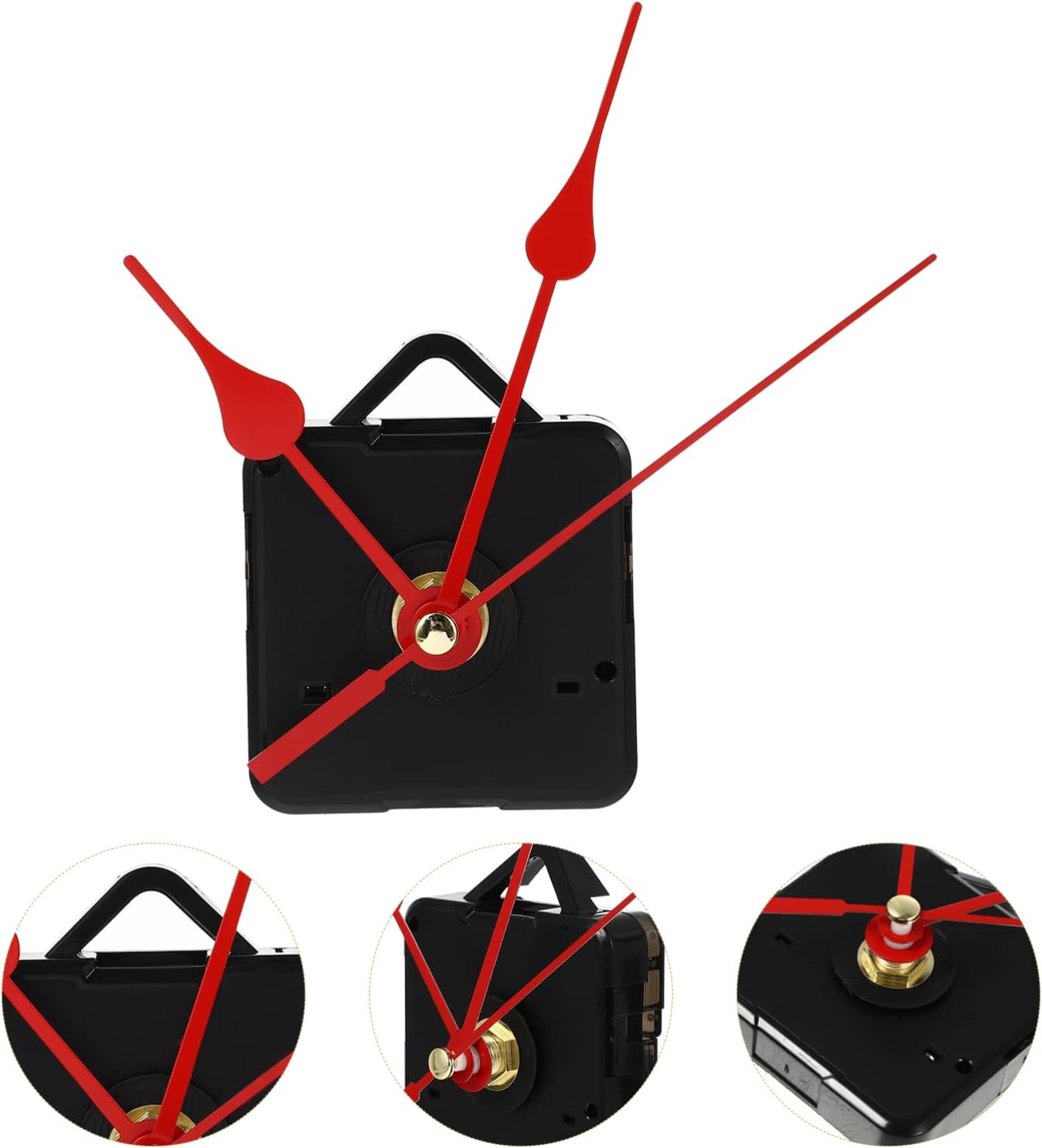 Precision Clock Movement Replacement - Battery-Driven Clock Parts Set