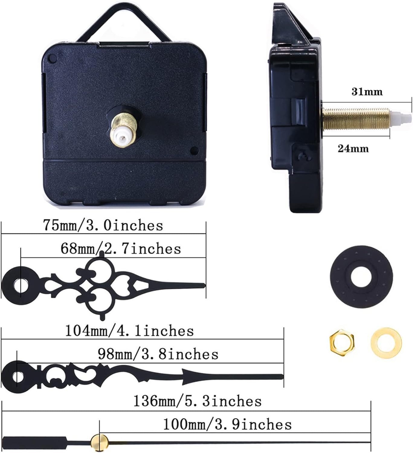 Perfect Clock Movement Kit for Quartz Clocks