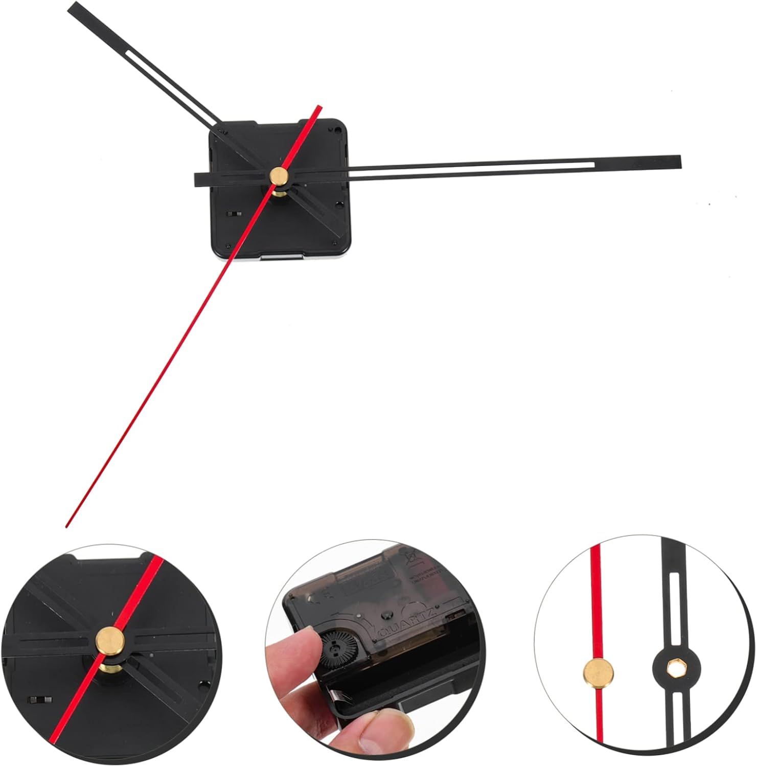 DOITOOL Wall Clock Movement - Easy DIY Replacement for Your Wall Clock