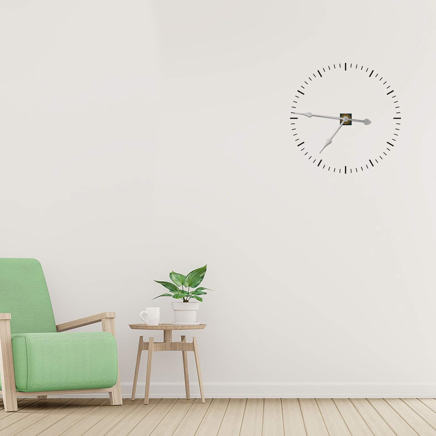 4-Piece Wall Clock Extra Long Hands Kit