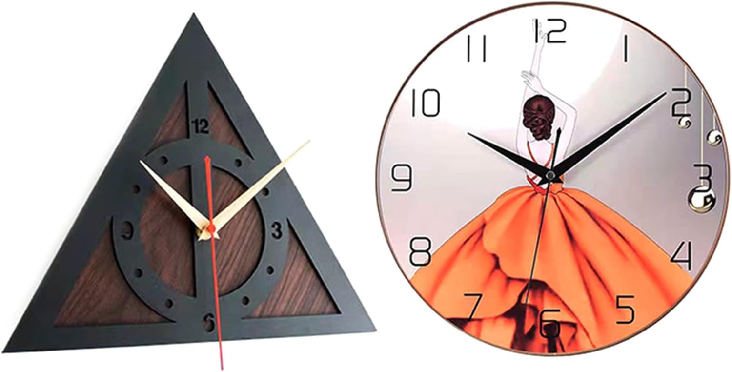 Long Short Shaft Clock Mechanism for Wall Clocks