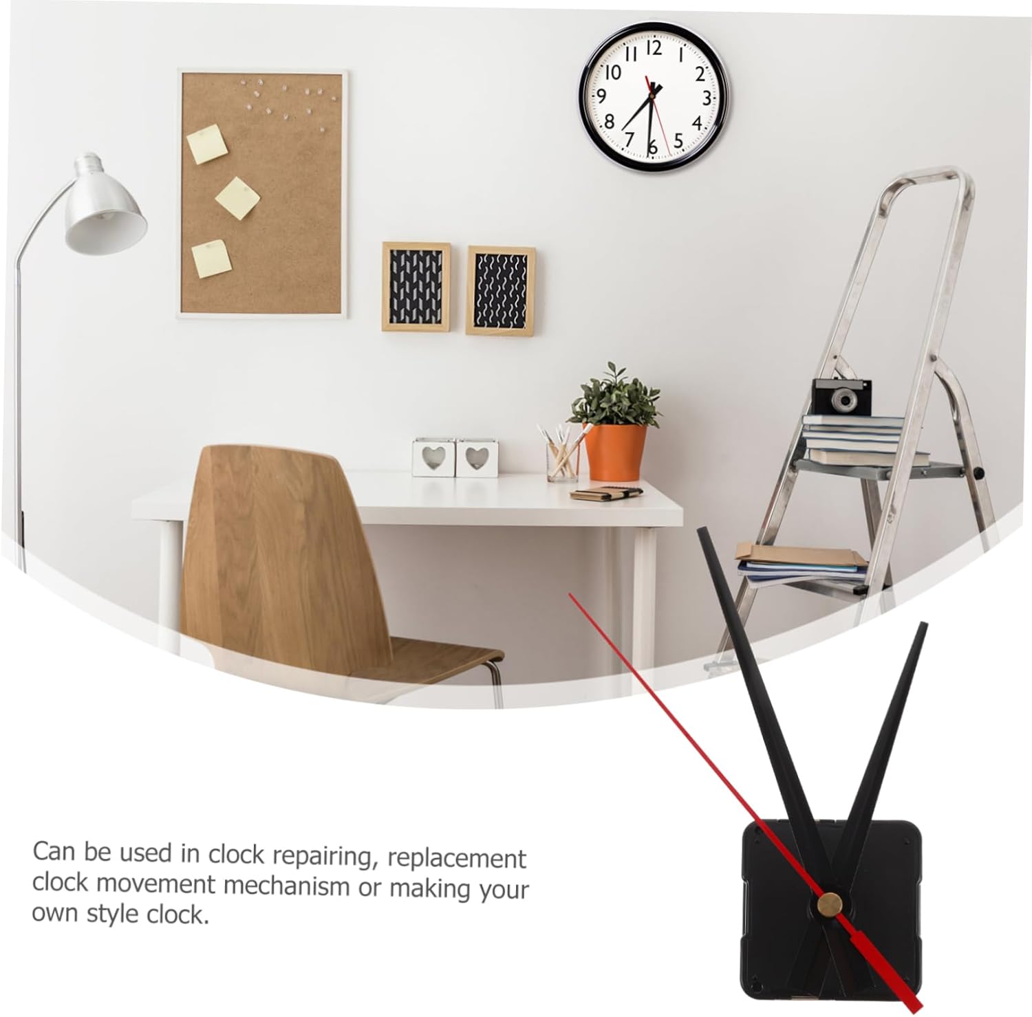 Plastic wall clock movement kit - Durable mute easy to install