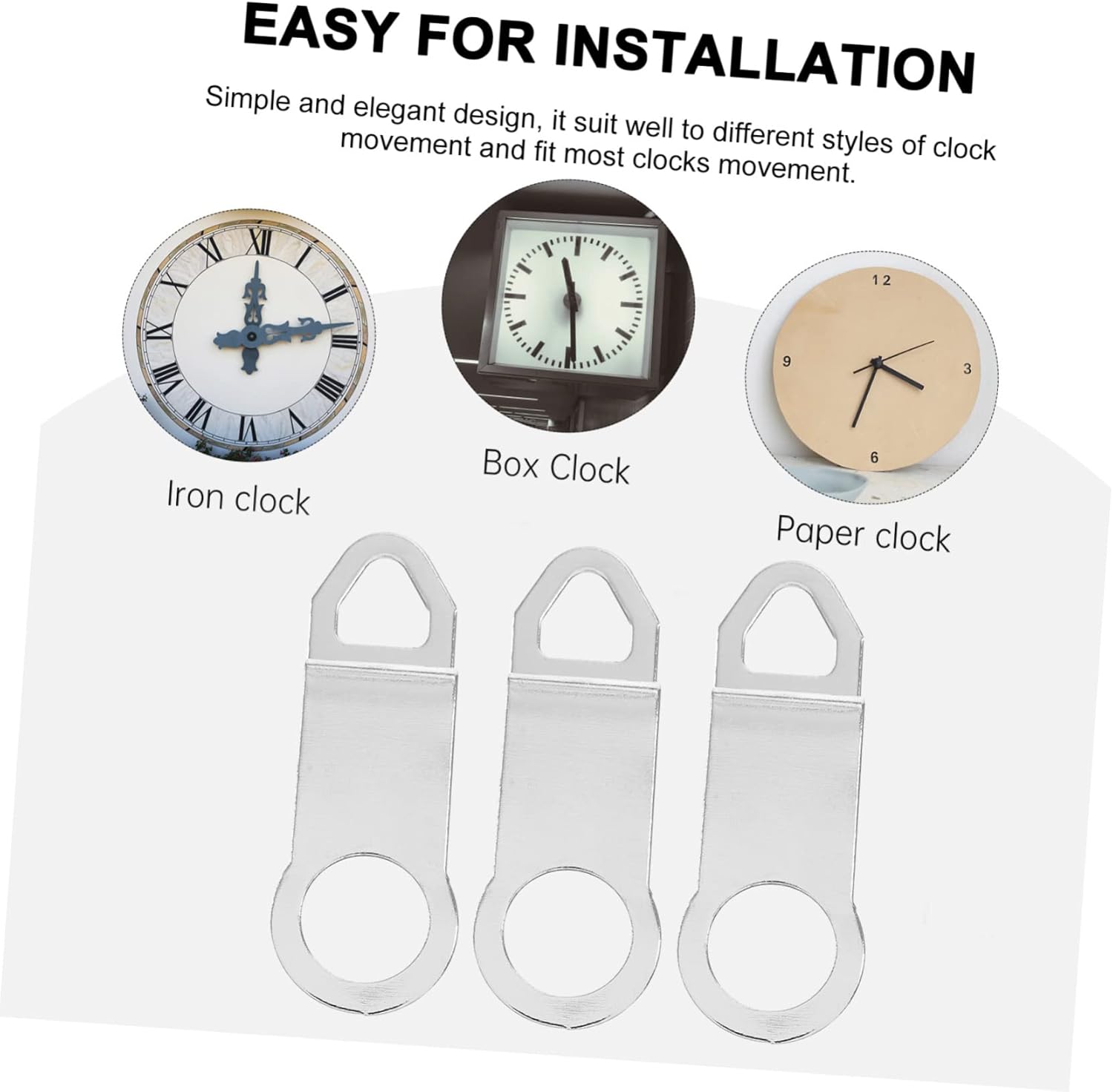 OSALADI Universal Clock Mechanism Hanger Kit