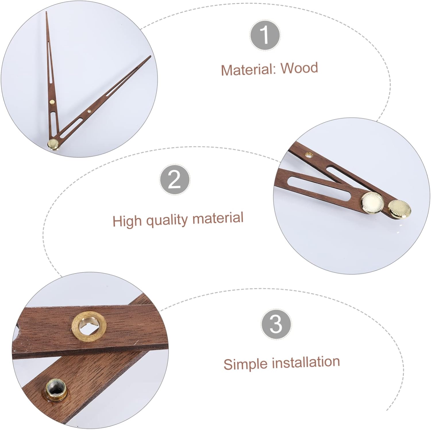 Homoyoyo Nordic Wall Clock Pointer Replacement