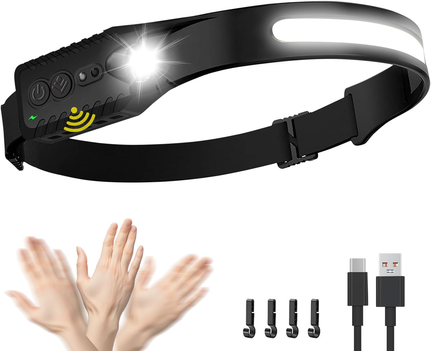 Rechargeable LED Headlamp 230 Wide Beam