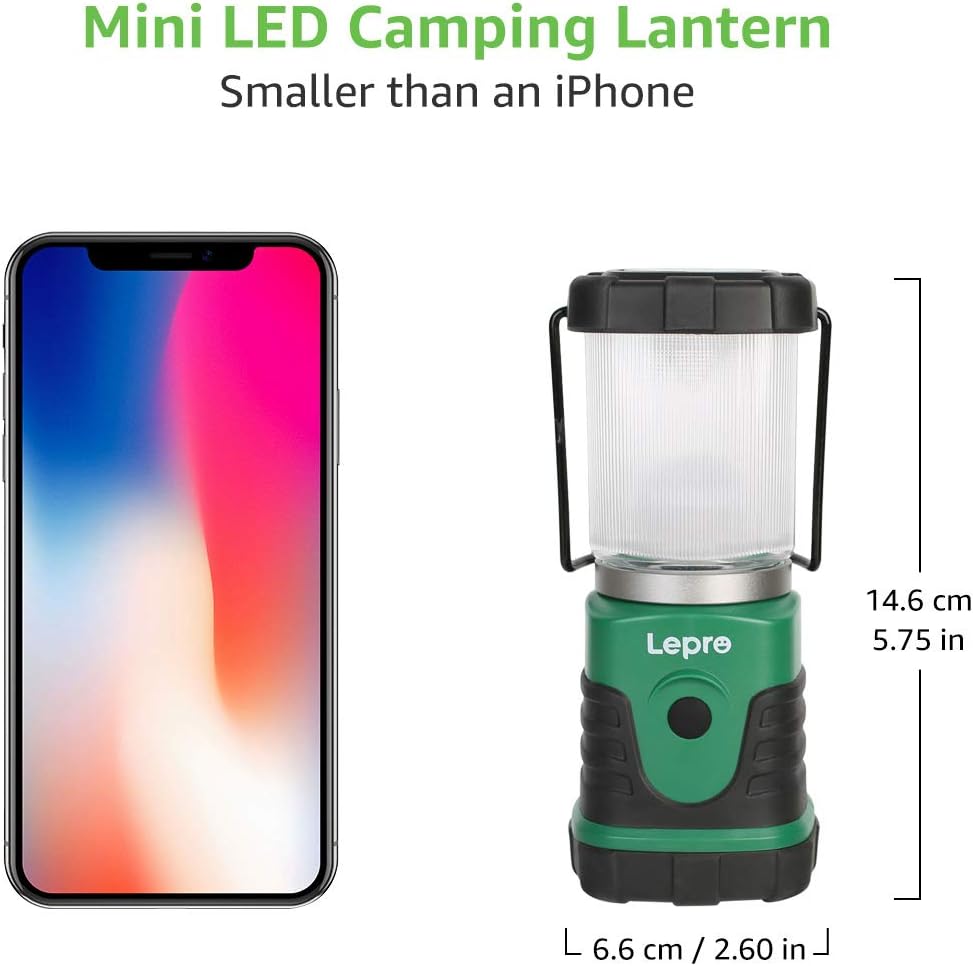 Lepro LED Camping Lantern Cool White 4 Lighting Modes