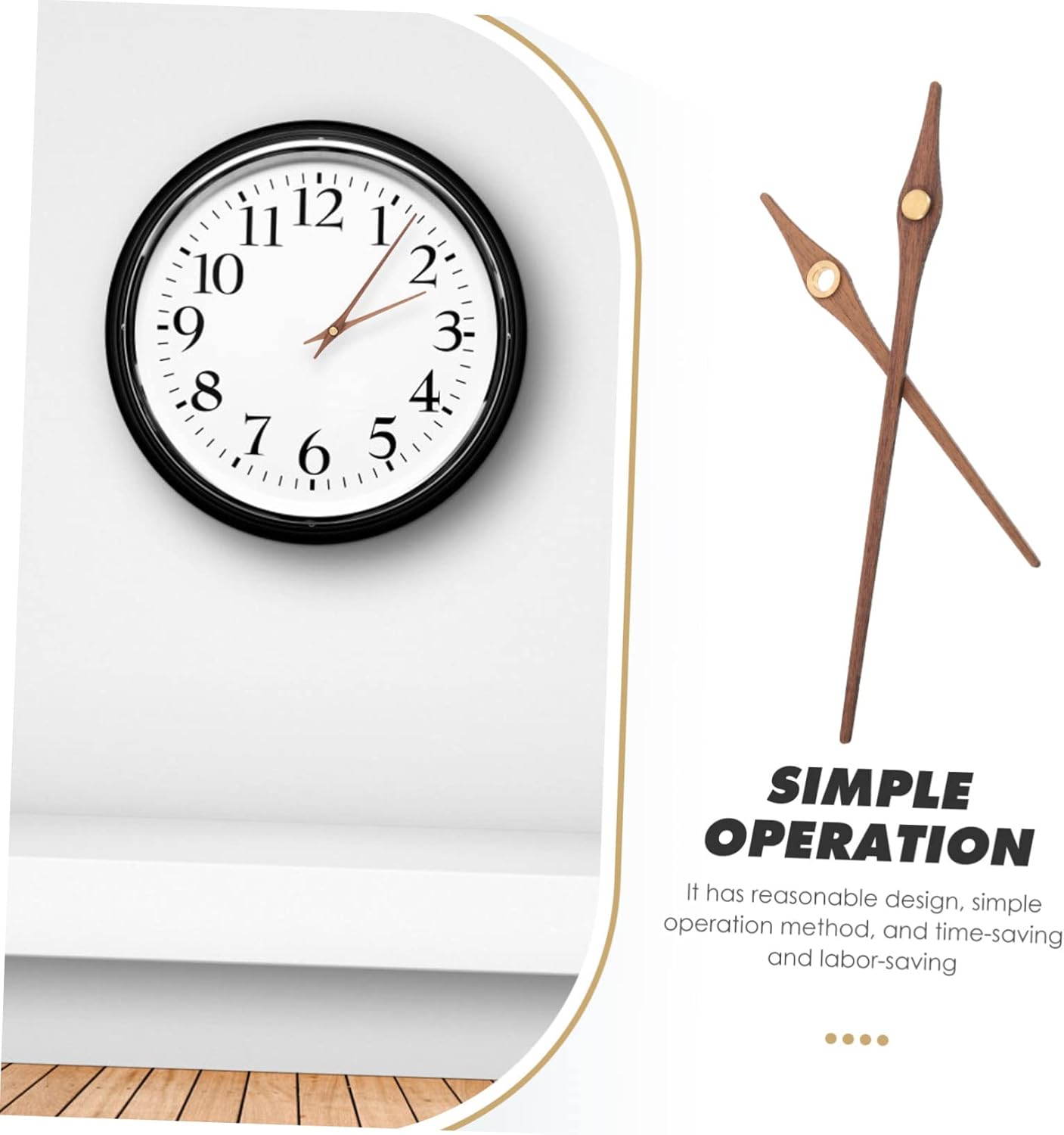 Hemoton Replacement Clock Hands Kit