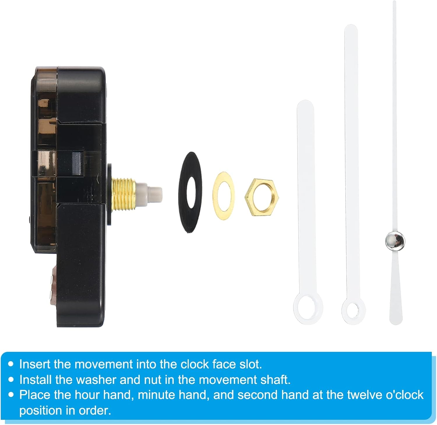 2 Set Replacement Kit for Wall Clocks