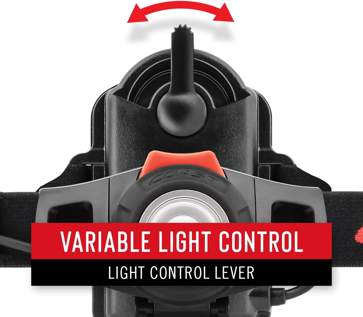 Bright Focus Headlamp with 330 Lumens