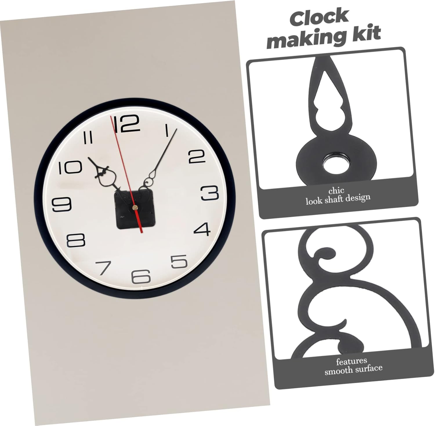 Silent Quartz Clock Movement Mechanism Kit