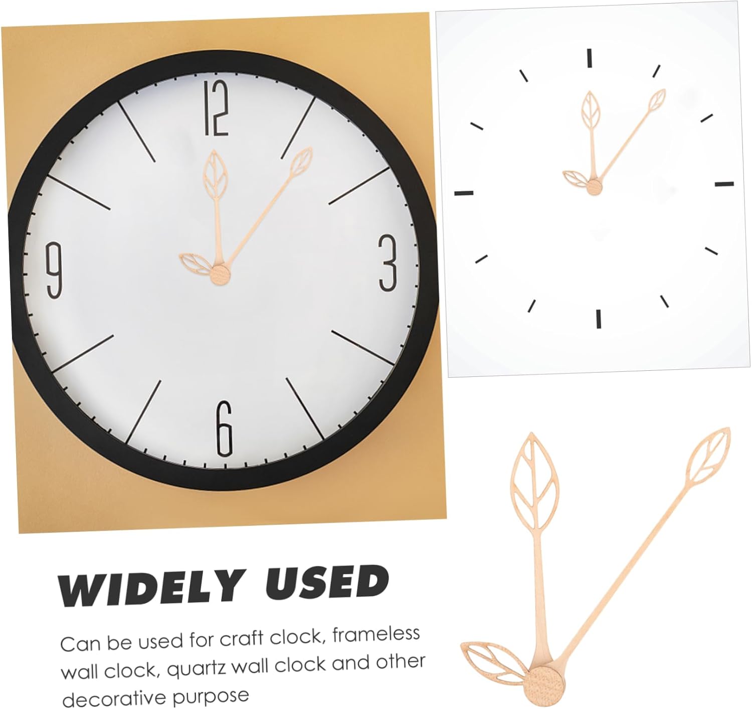 ABOOFAN DIY Wall Clock Hand Replacement Kit for Japanese Style Clocks