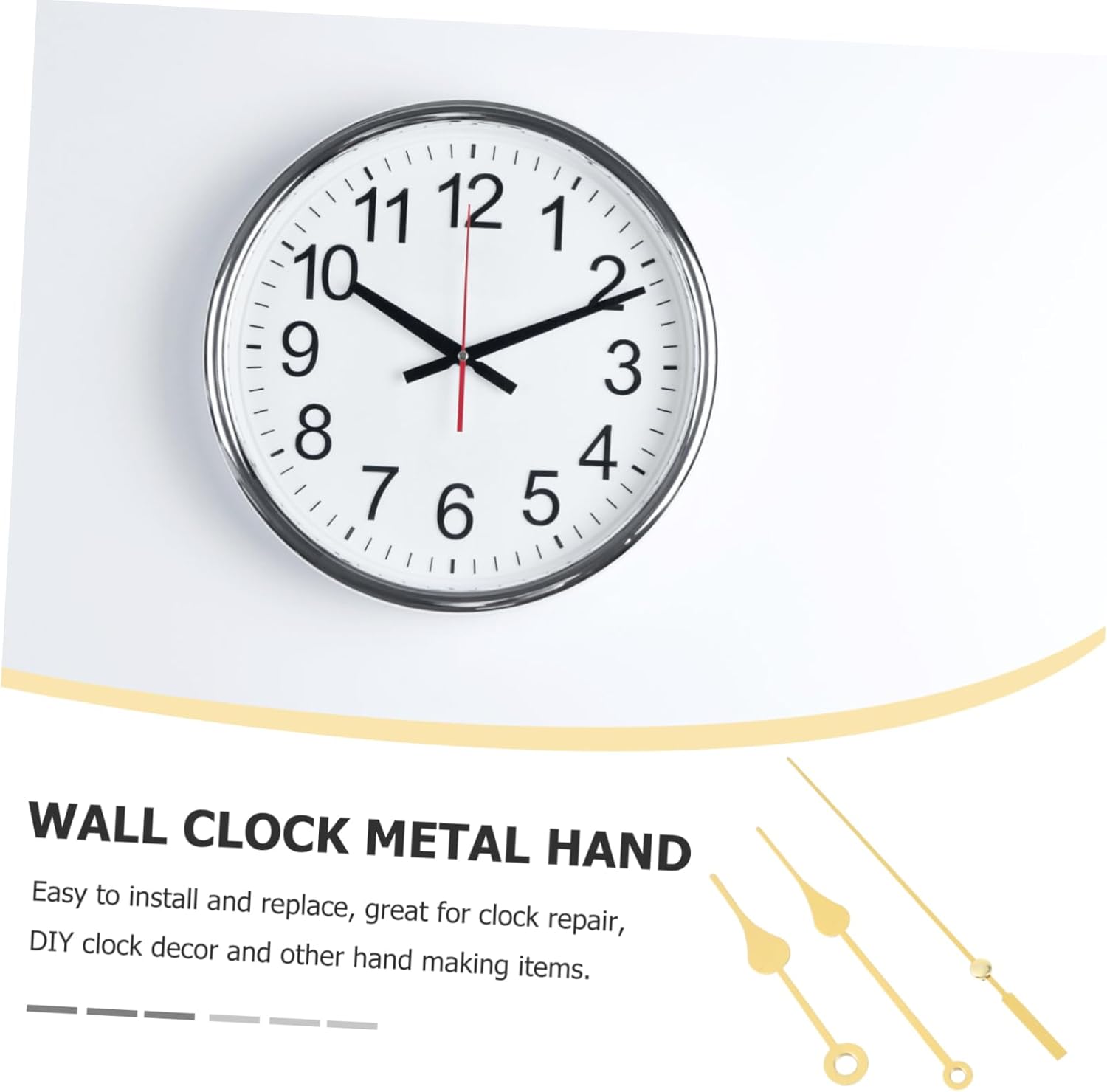Precisely Engineered Mini Clock Hands for DIY Clock Repair