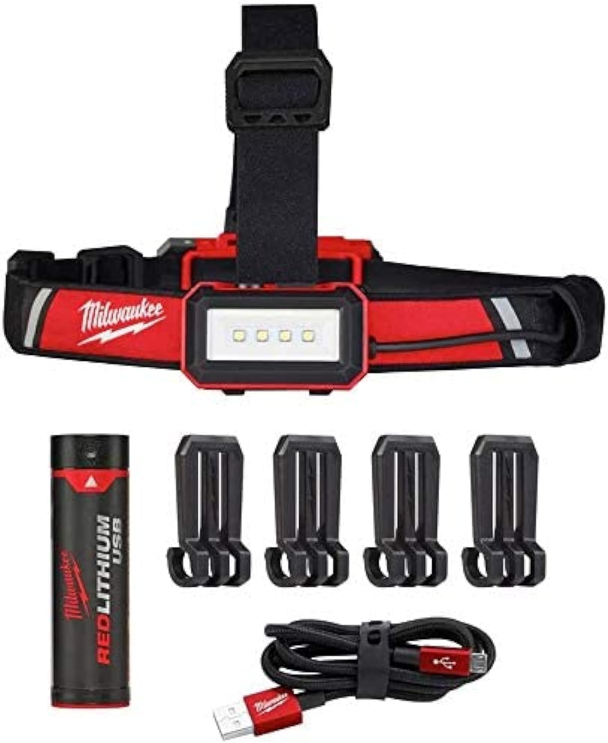 Milwaukee 600 Lumens Headlamp Rechargeable