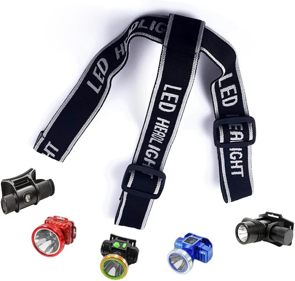 4-Pack Headlamp Strap