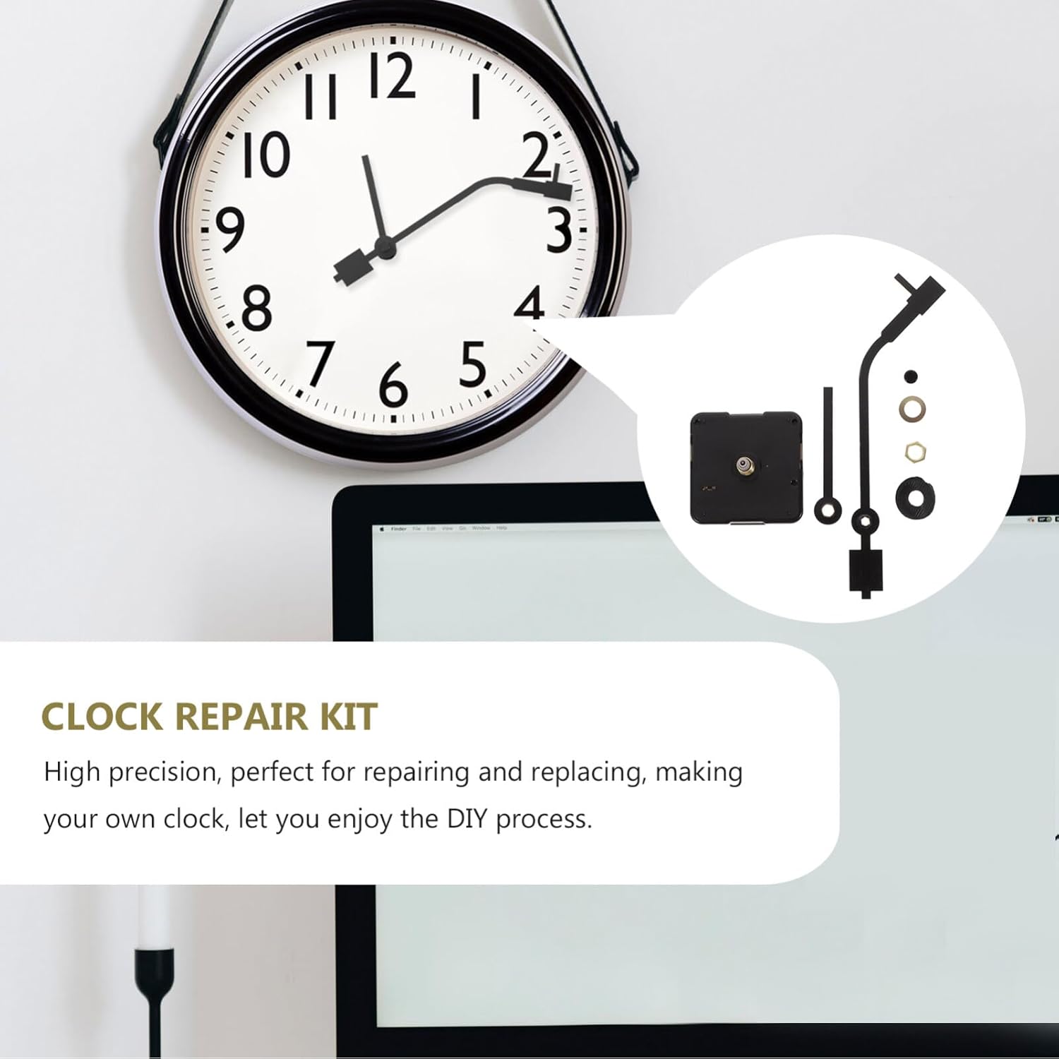 UOnlyTech Clock Mechanism Kit