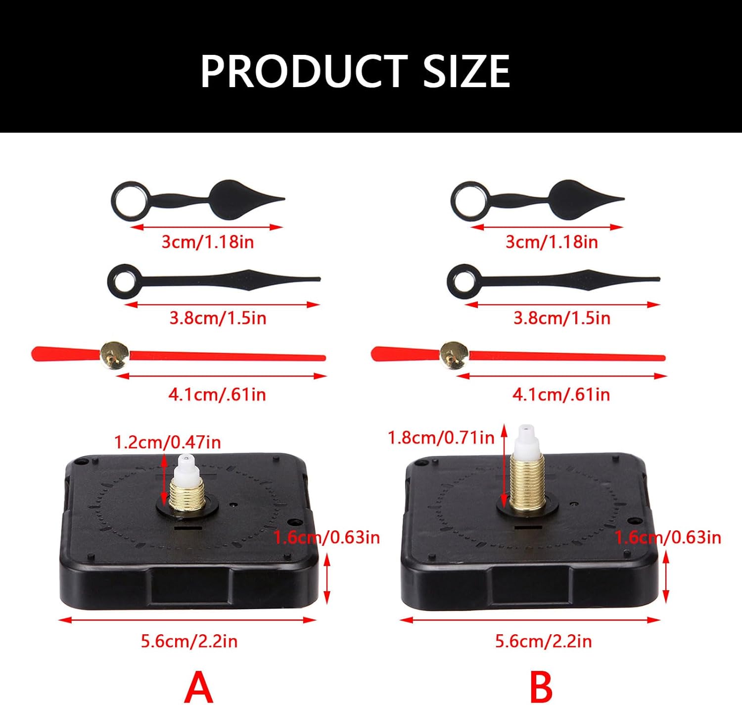 Clock Mechanism Kit for Hobbyists