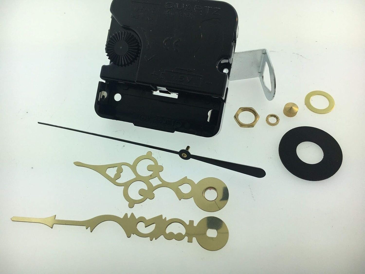 Replacement for 14 Dial Quartz Clock Movement with Gold Hands 58 Shaft