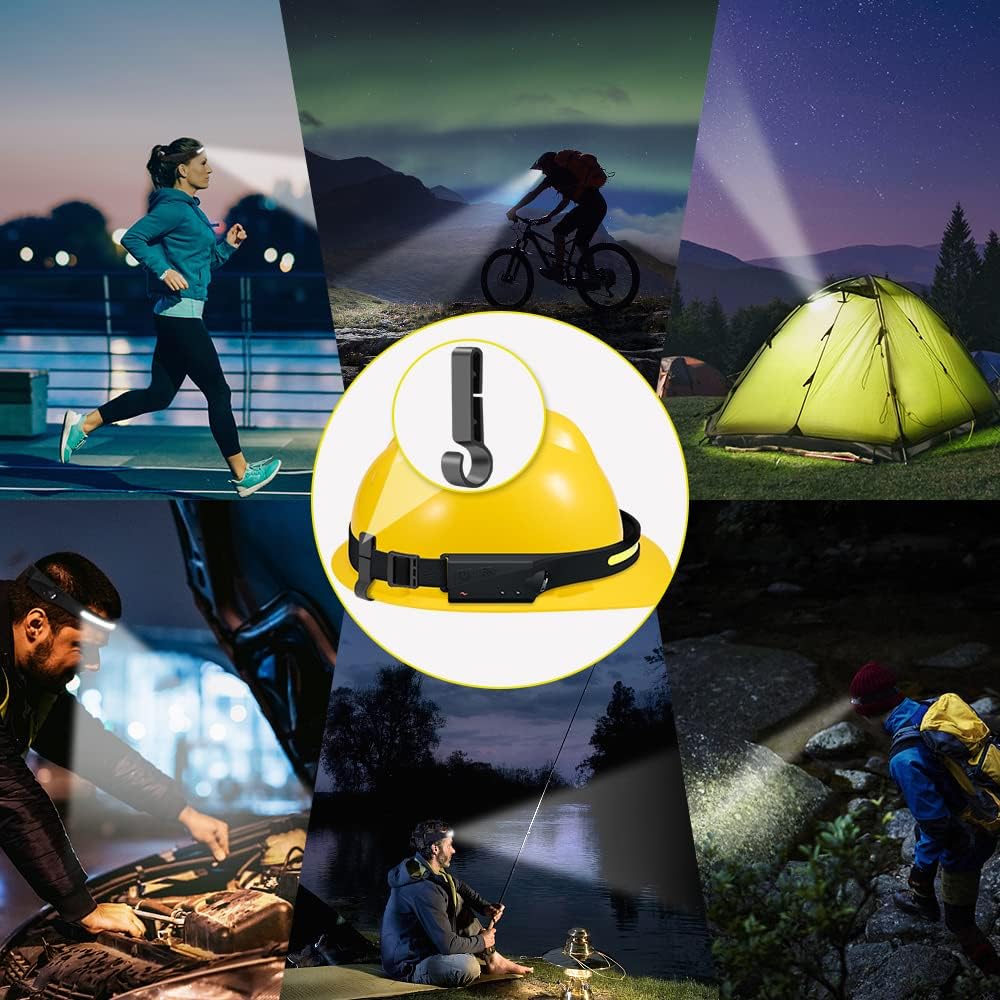 Versatile Rechargeable Headlamp for Adults