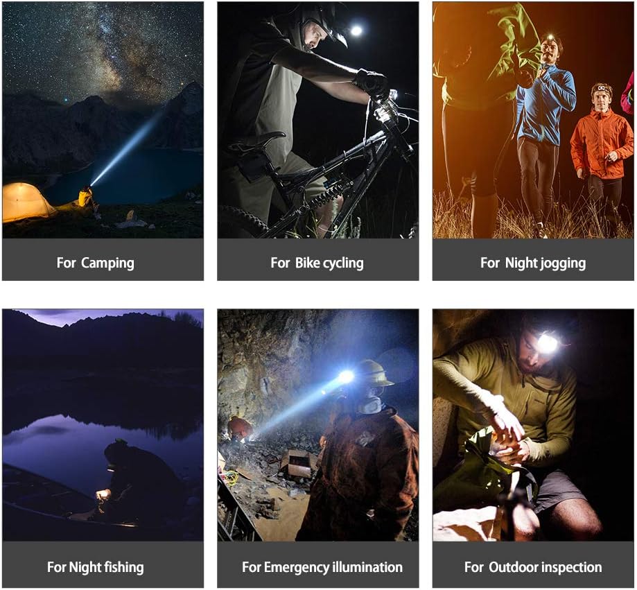 Ultimate Rechargeable Headlamp for Camping and Hiking