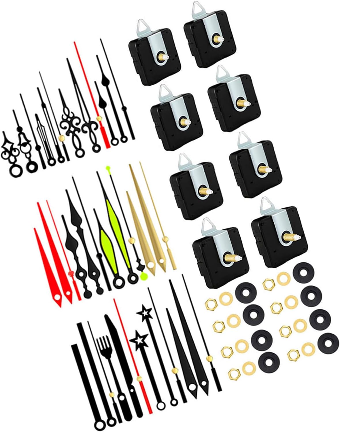 Precision Clock Repair Kits for quartz clocks