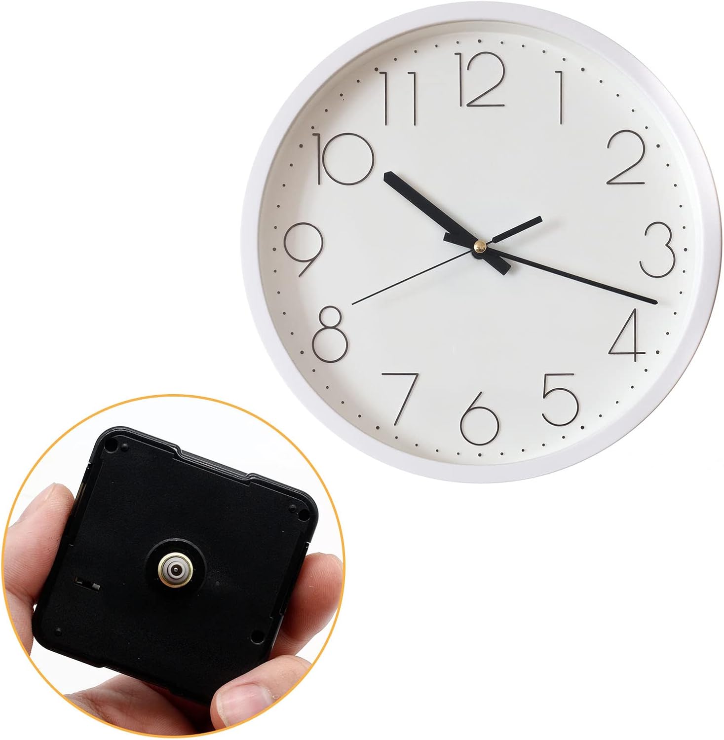 13mm quartz clock mechanism replacement