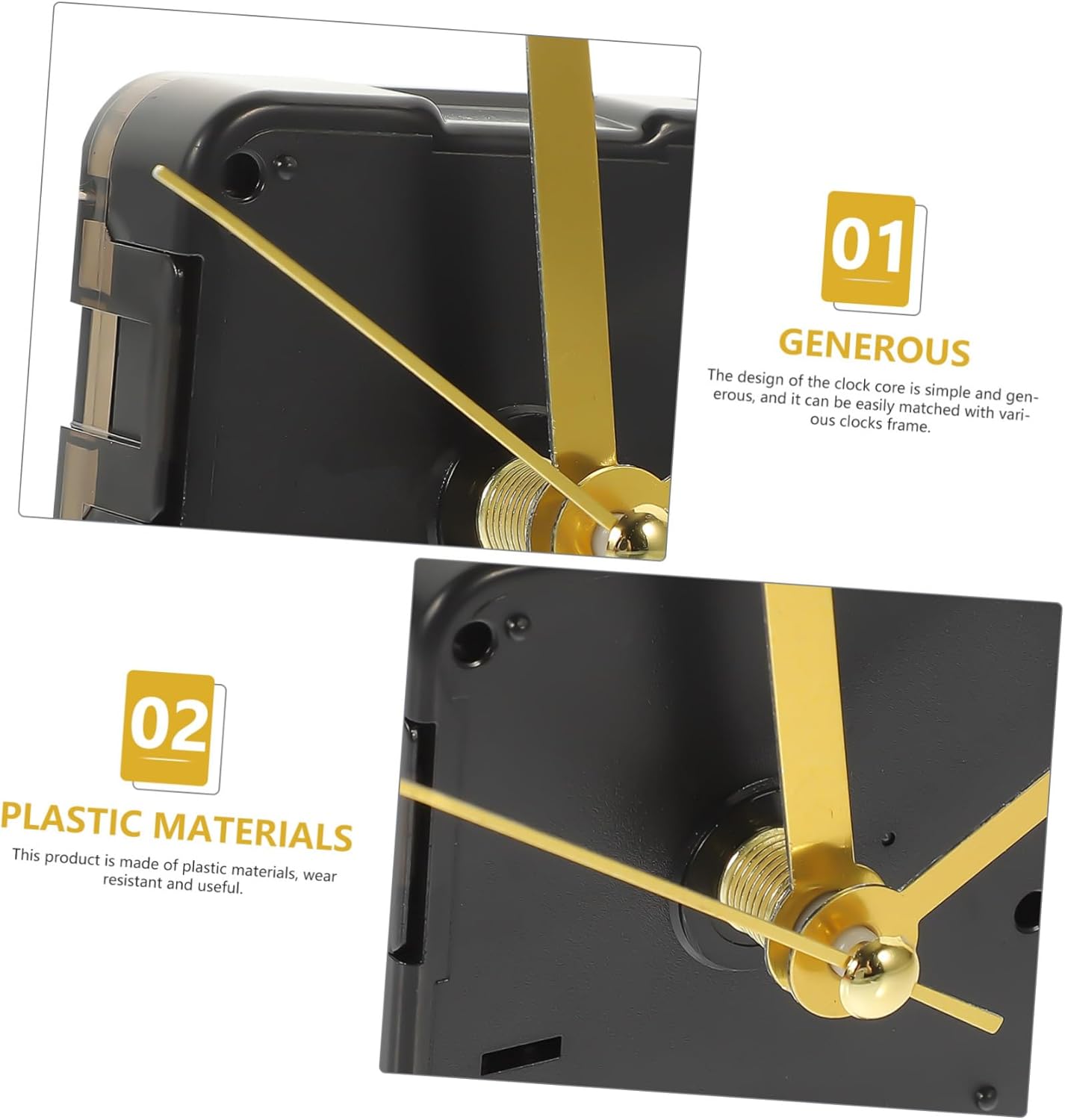 High-Quality Plastic Pendulum Clock Mechanism for Replacement