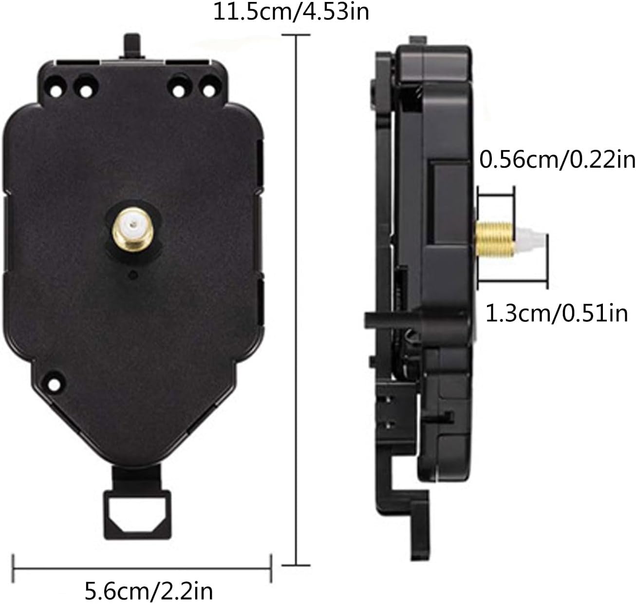 Stylish Pendulum Clock Motor Set with Multiple Hand Designs