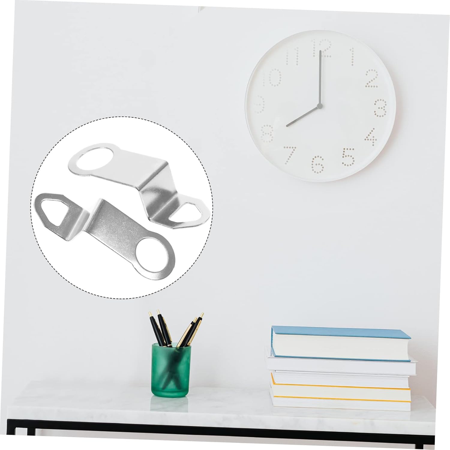 OSALADI 10-Piece Clock Repair Parts Clock Movement Hangers Easy to Use