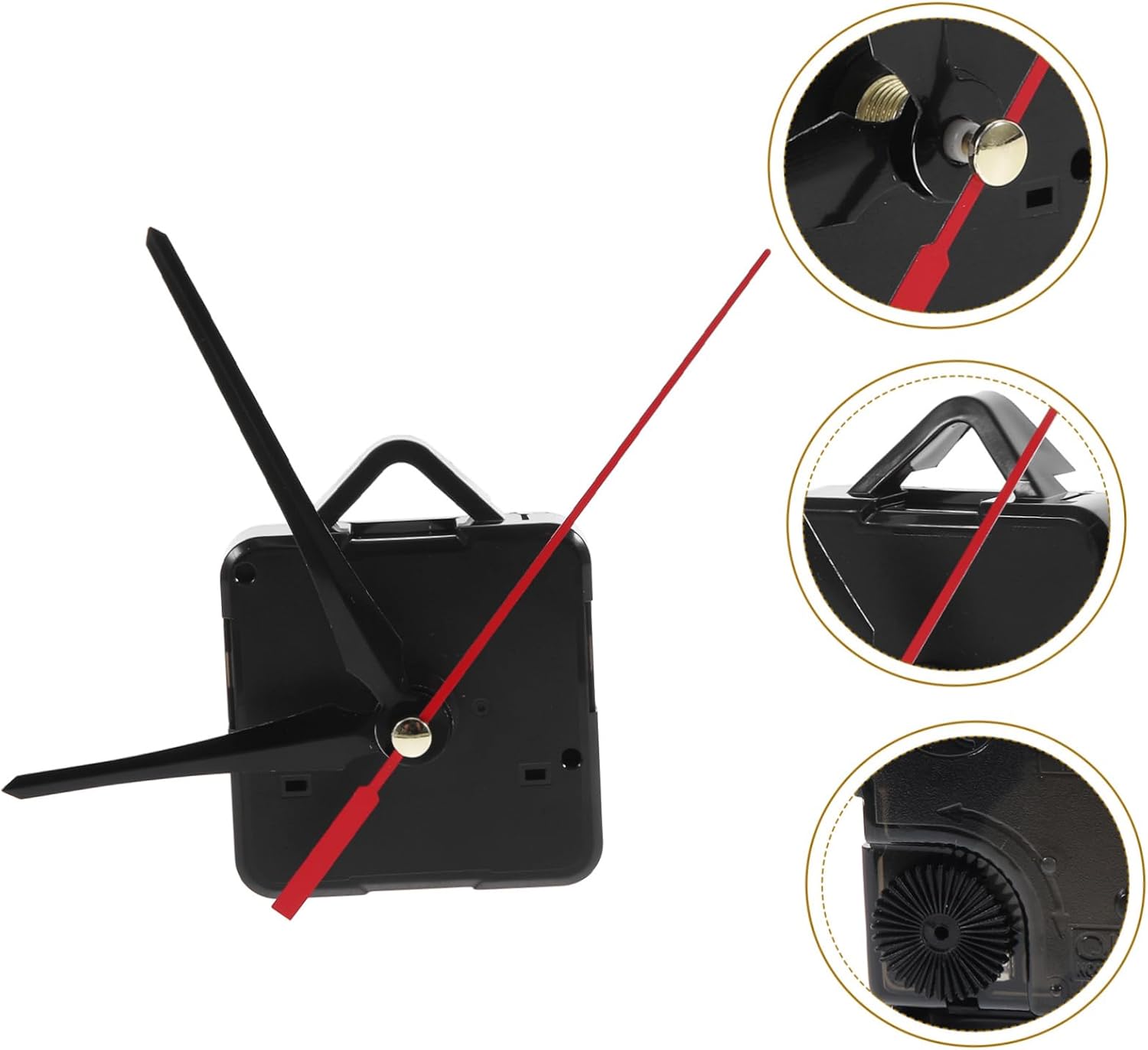 QUMIIRITY Replacement Set for Large Hand Quartz Clock Movements