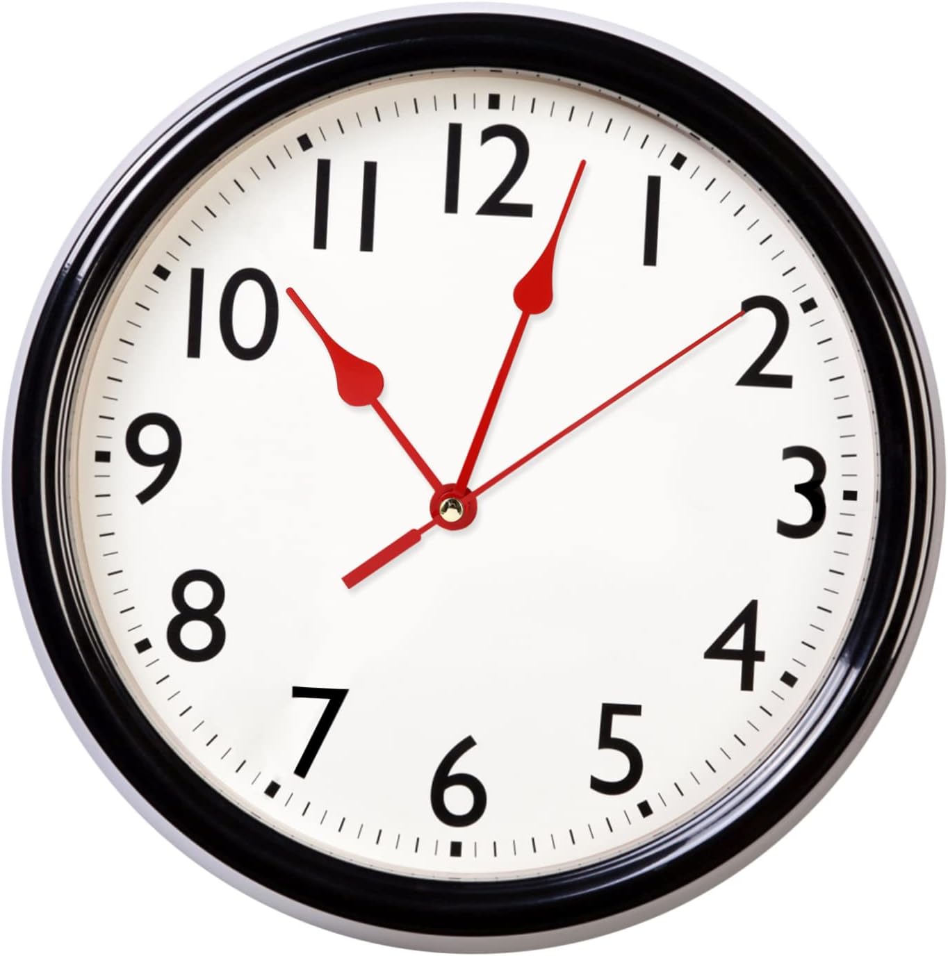 Silent Quiet Red Quartz Clock Hands Easy Install Movement Kit for Clocks