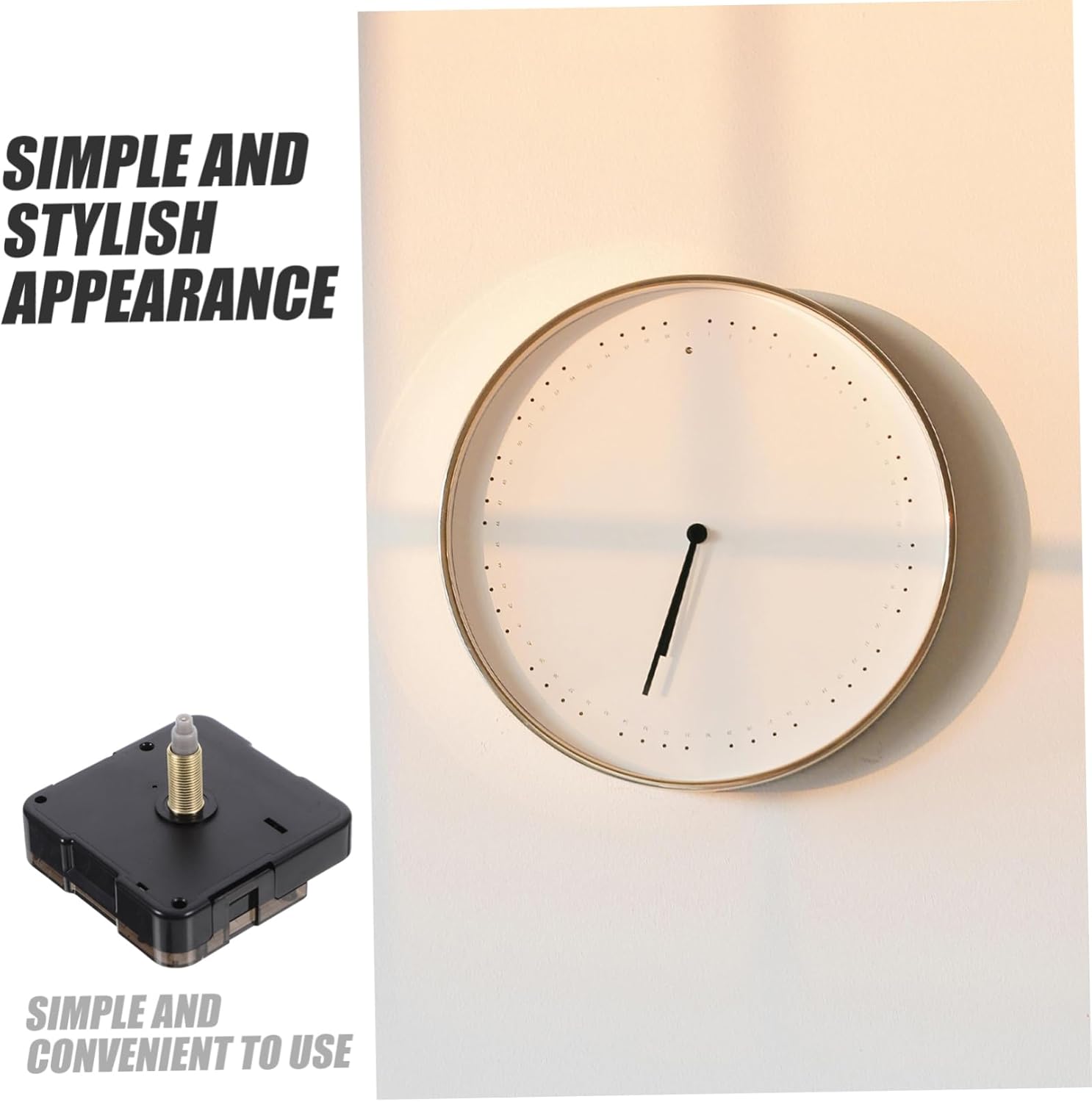 DOITOOL Replacement quartz clock movement mechanism