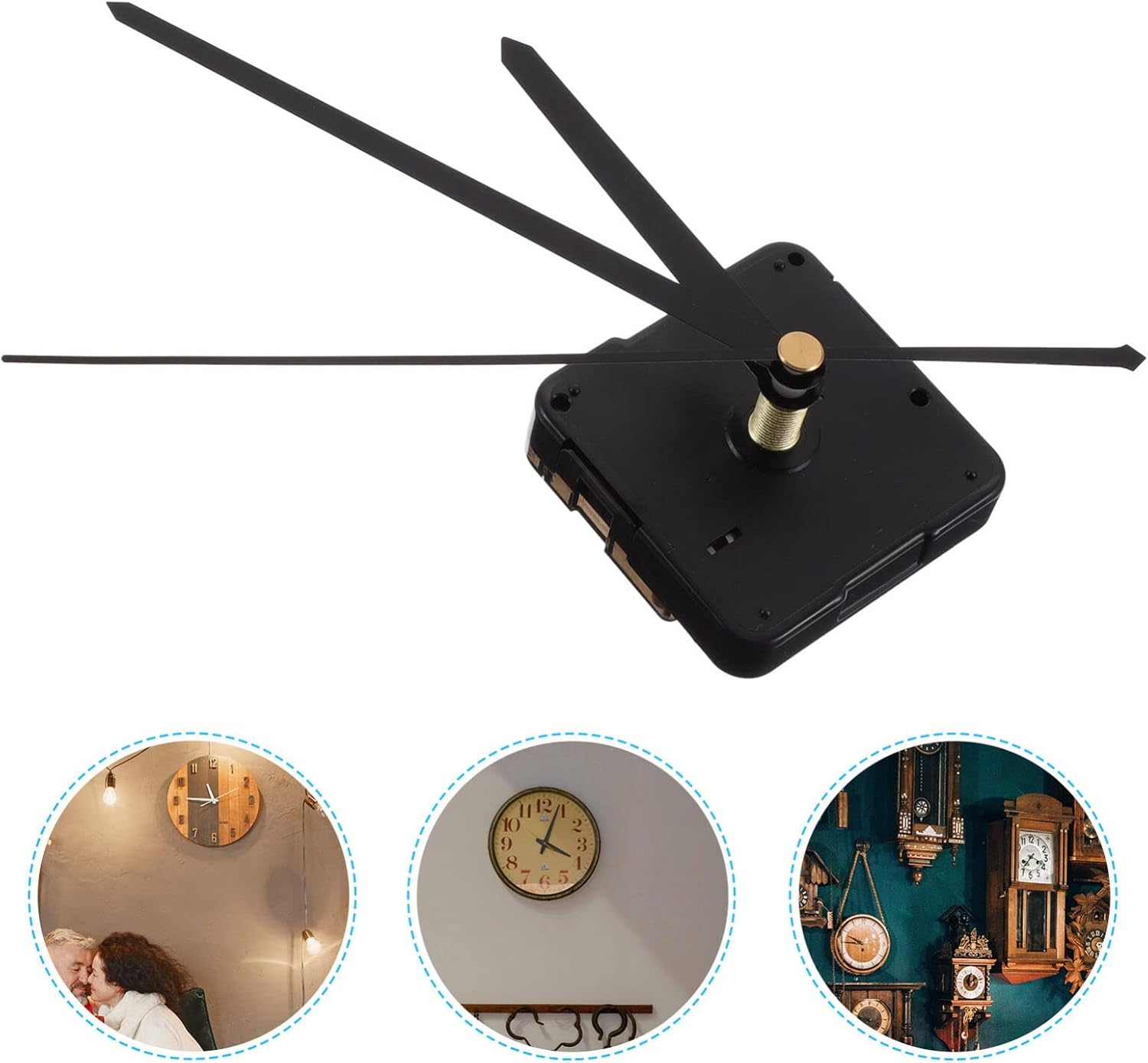 OSALADI DIY Clock Movement Kit Complete Set for Beginners