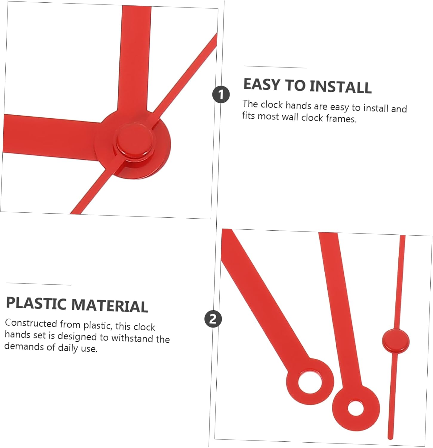 DOITOOL Retro Wall Clock Hands