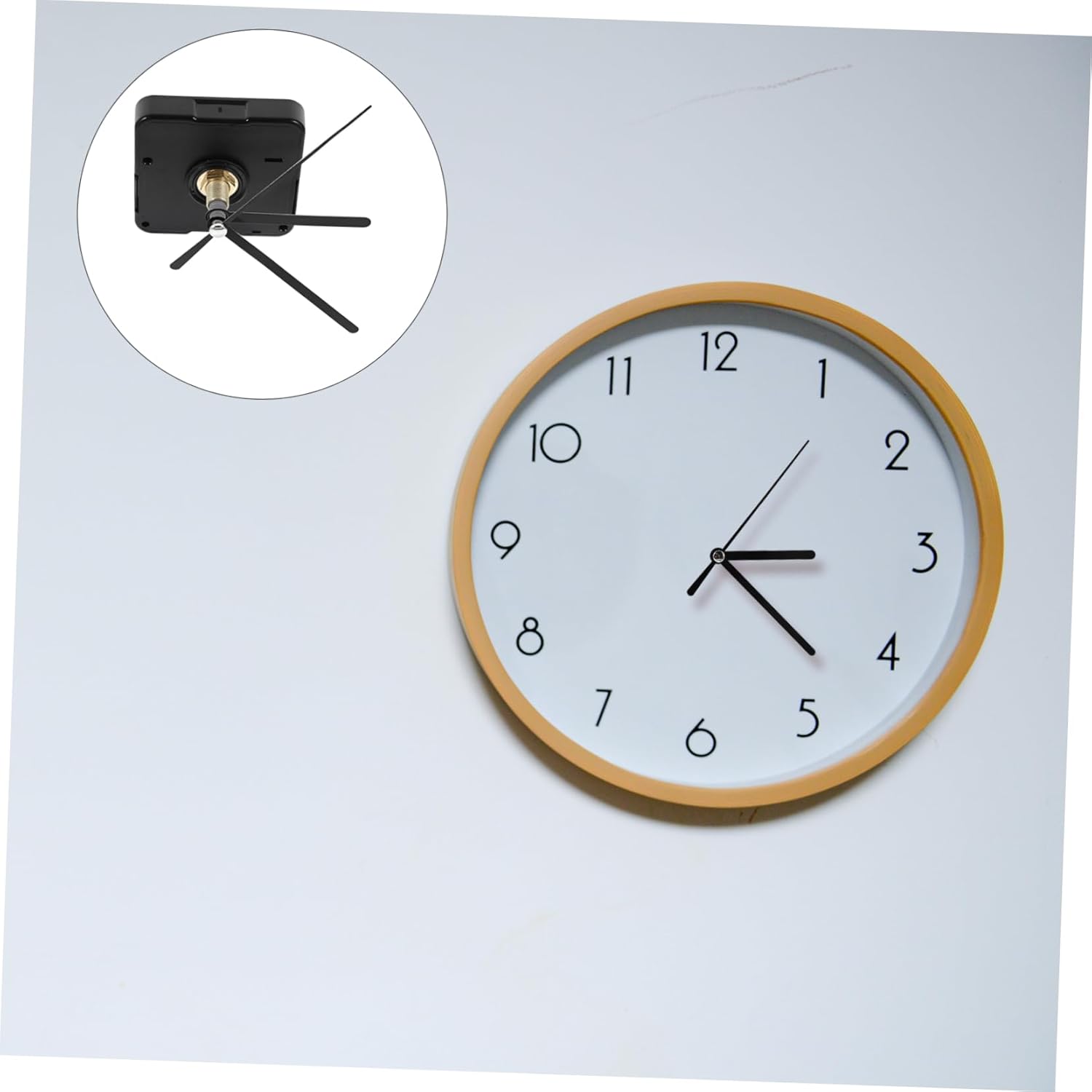 OSALADI Silent Clock Mechanism Kit Easy to Install for Craft Projects
