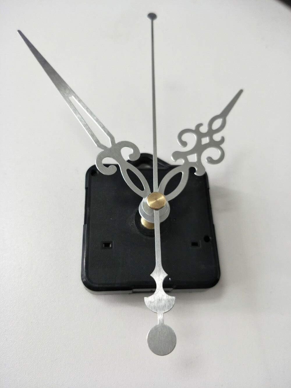 Precious Metal Pointer Hands Retro Quartz Clock Movement Black DIY Parts