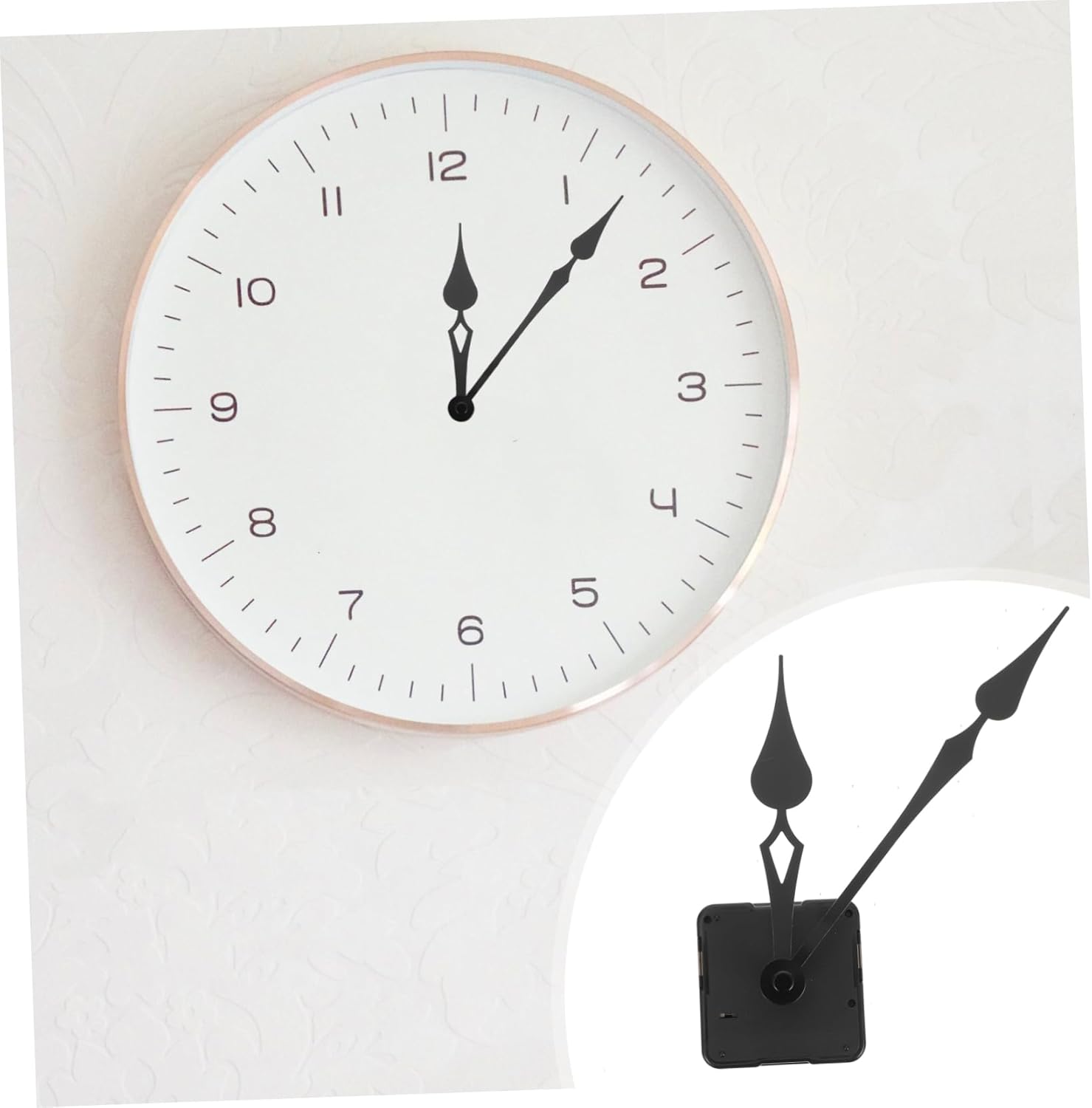 DOITOOL 6-Set Wall Clock Mechanism Set