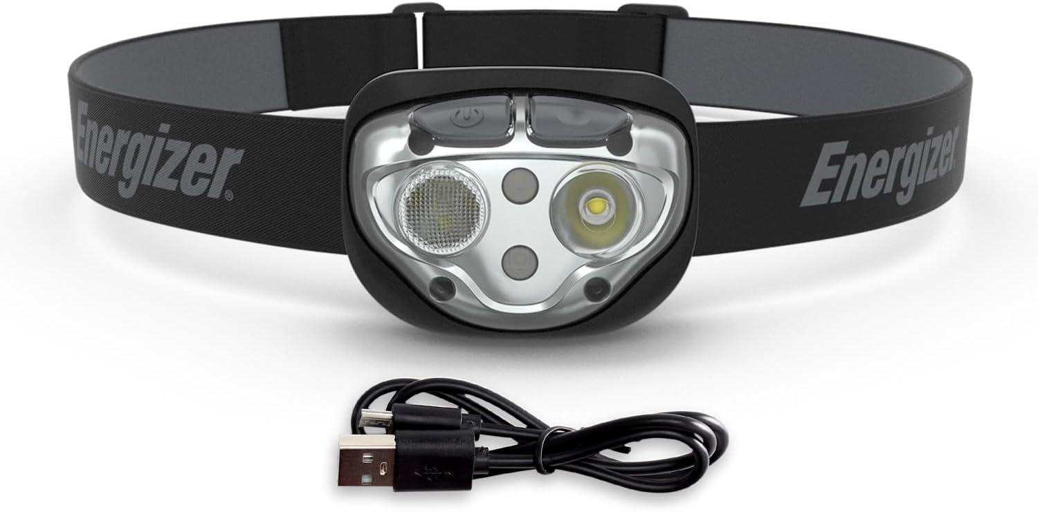Energizer Rechargeable Headlamp Pro400 with USB