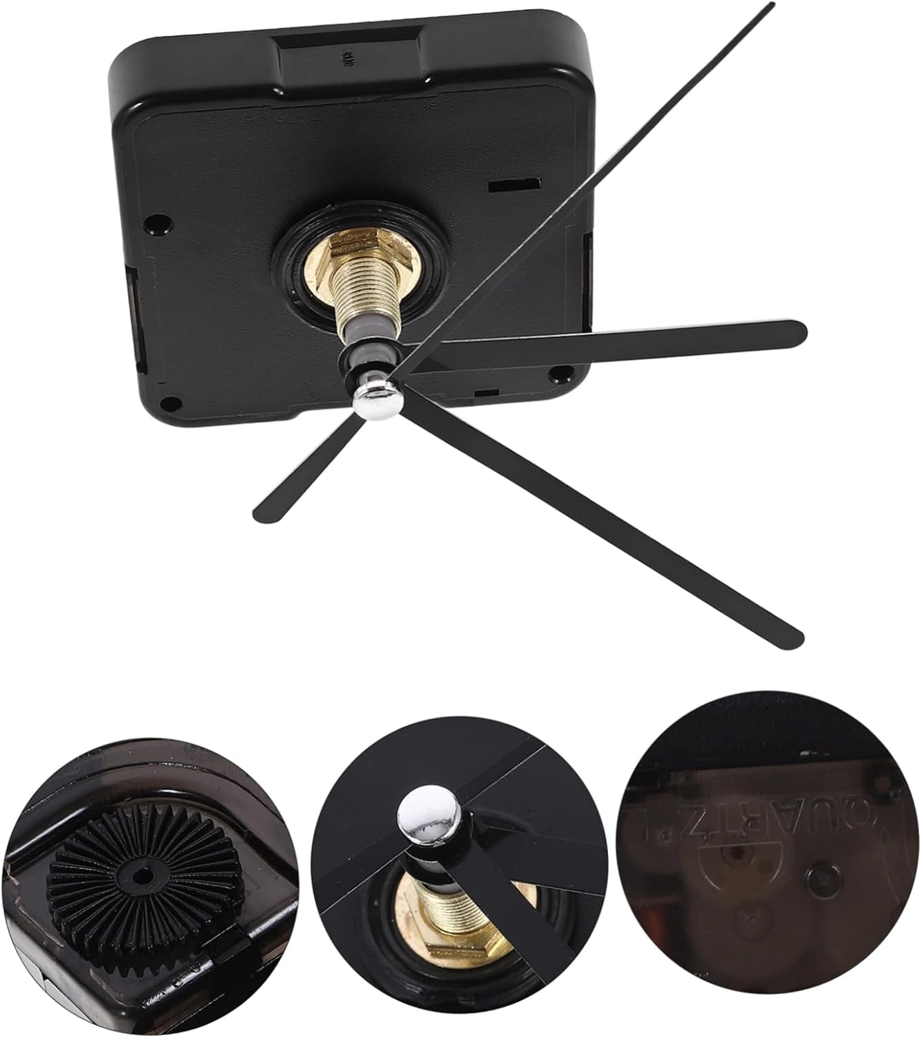 OSALADI Silent Clock Mechanism Kit Easy to Install for Craft Projects