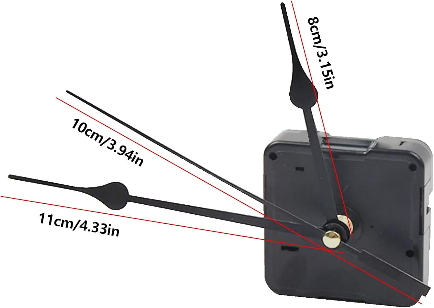 Versatile Battery Wall Clock Quiet Accurate Timekeeping