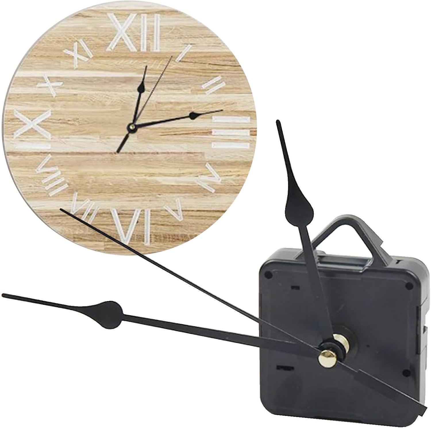 Energy-Optimized Replacement Wall Clock Mechanism