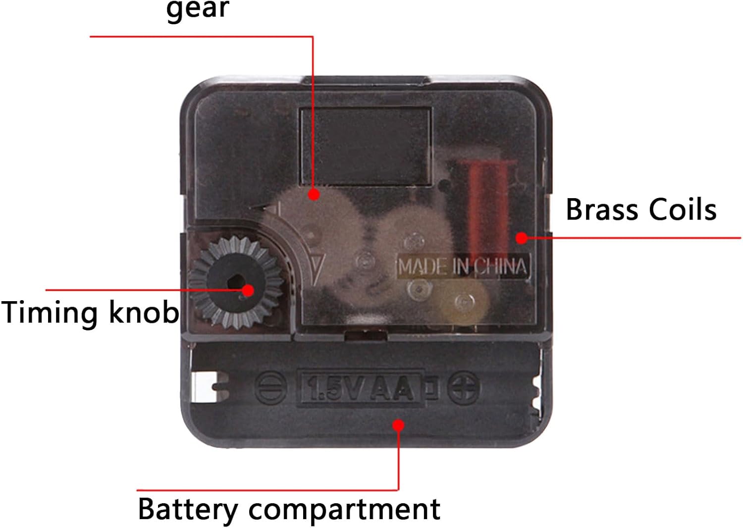 Clock Mechanism Kit for Hobbyists
