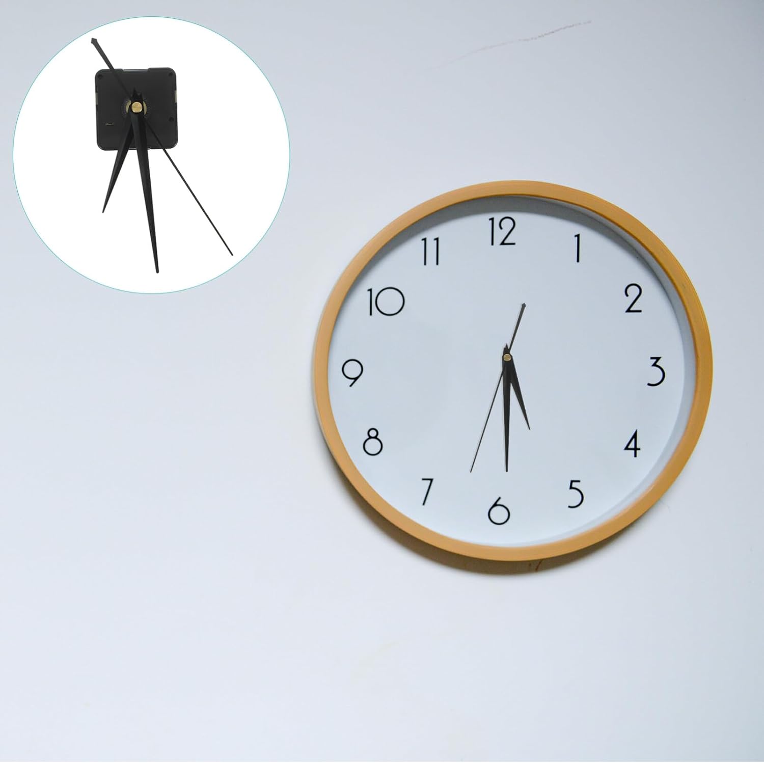 Mute Clock Movement Kit for DIY Clocks