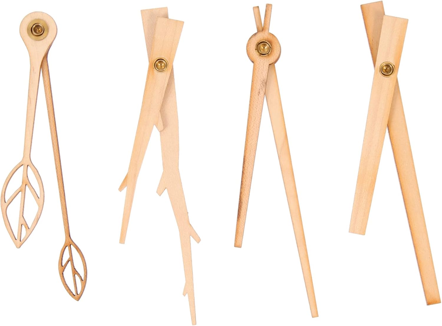 UOnlyTech 10-Inch Decorative Wooden Clock Hands Set