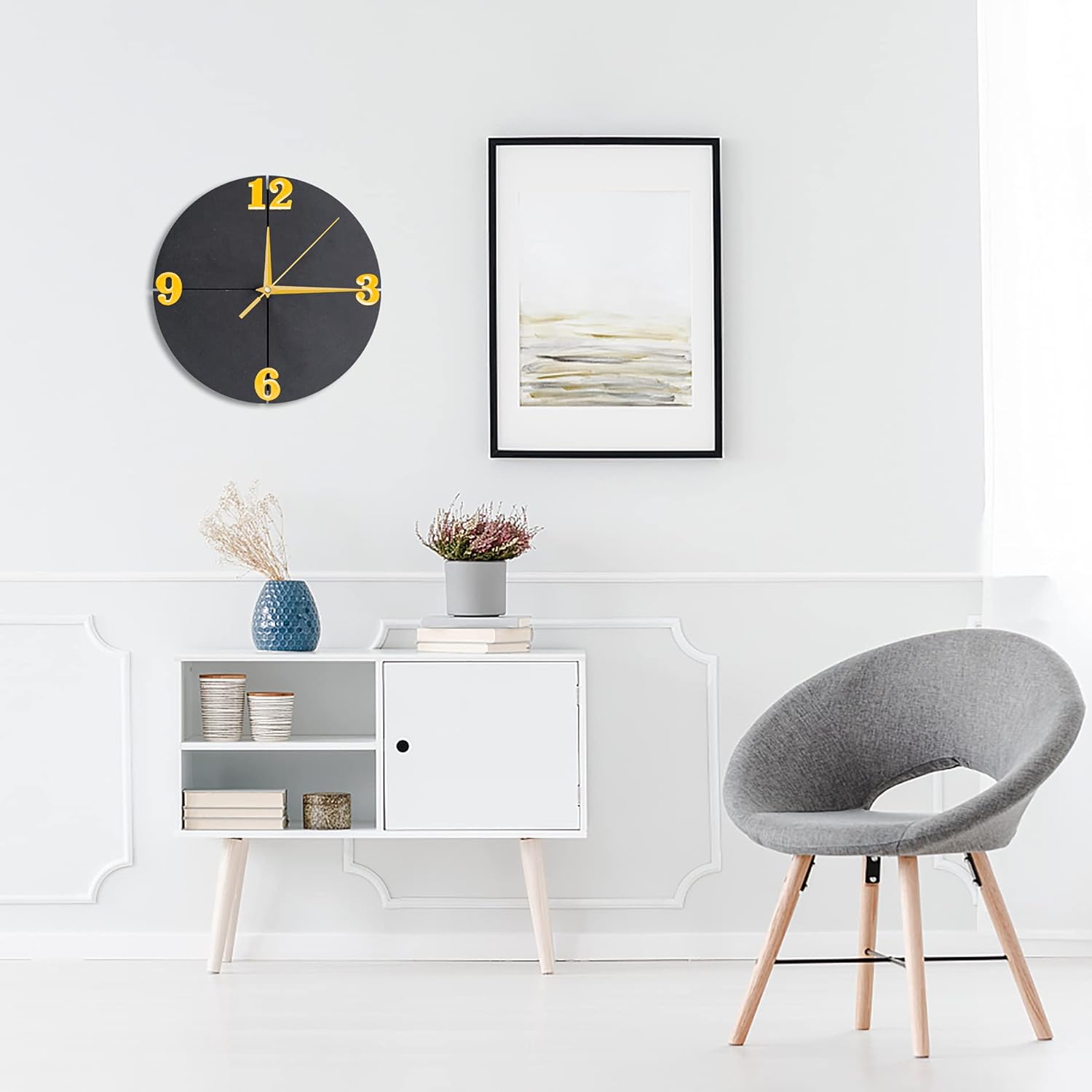 Parao 6-Piece Clock Mechanism Kit for DIY Wall Clocks and Repairs