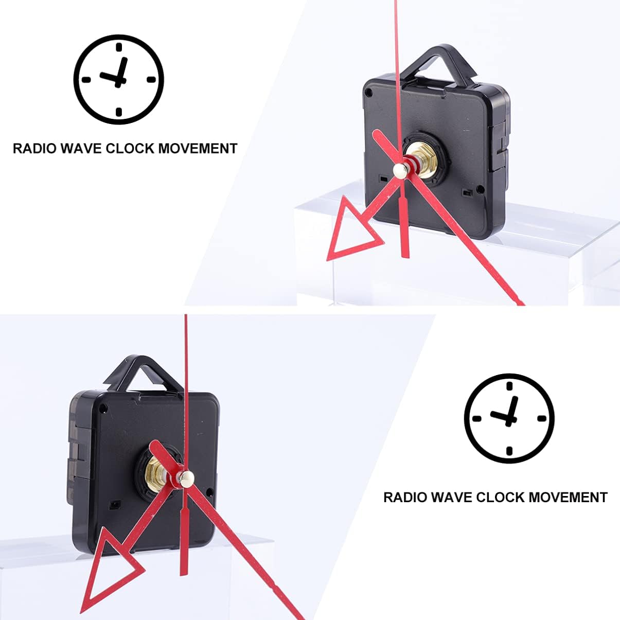 EXCEART Wall Clock Movement Kit