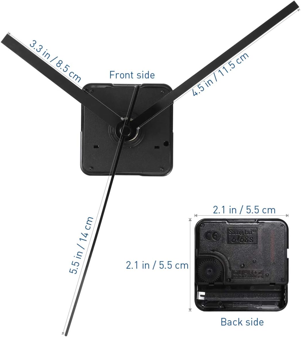 EXCEART Clock Movement Kit - Durable Ergonomic Replacement