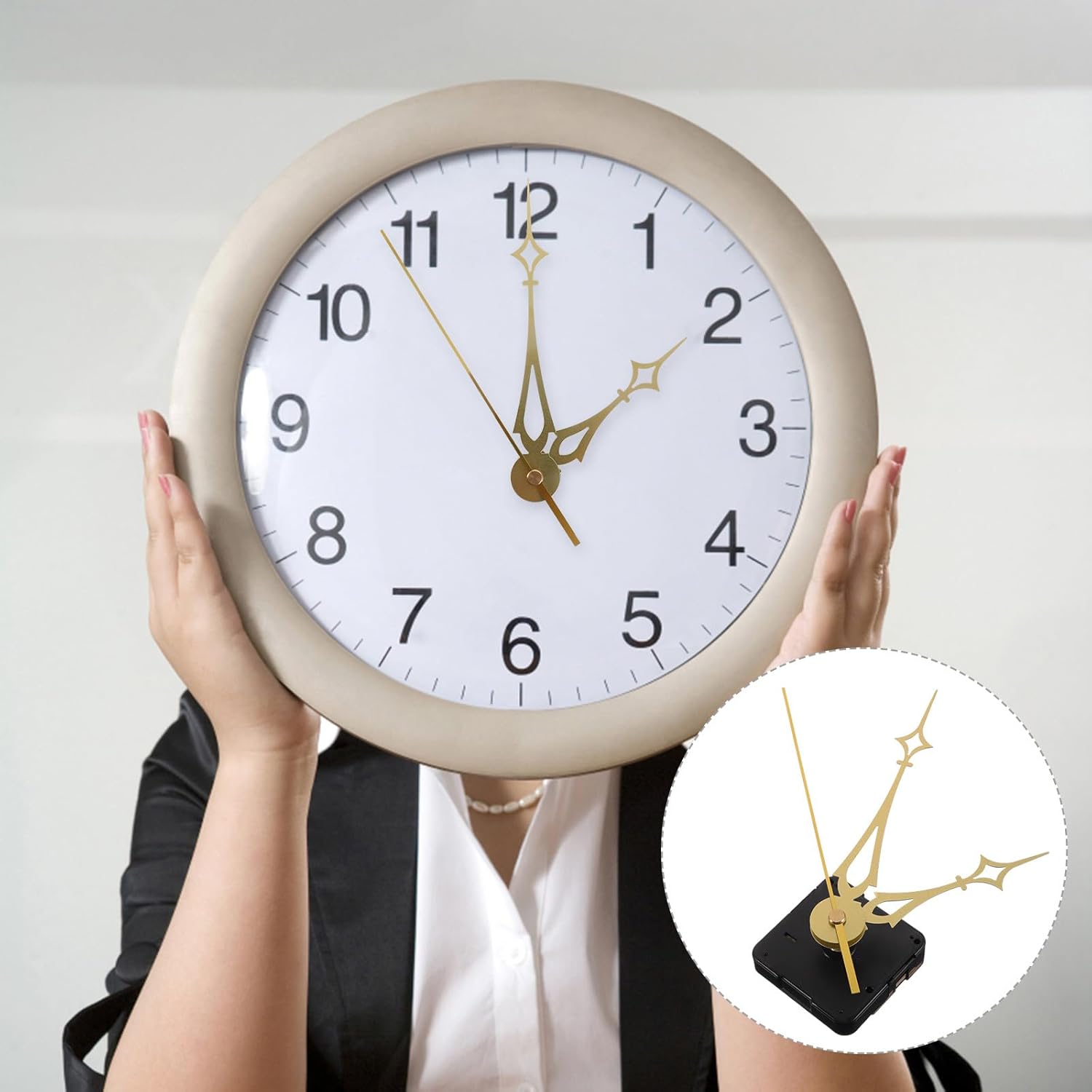 Precision Wall Clock Mechanism Replacement